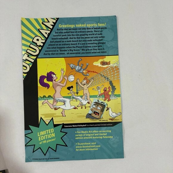 Futurama: Bender's Game + Bender's Big Score DVD+Cover+POSTCARDS+BonusDVD TESTED - Picture 12 of 13